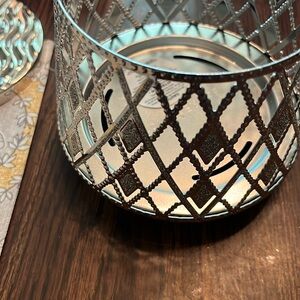 Bbw three wick glittery holder never used